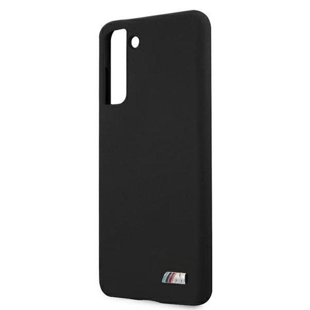 Etui BMW BMHCS21MMSILBK S21+ G996 czarny/black Silicone M Collection 12