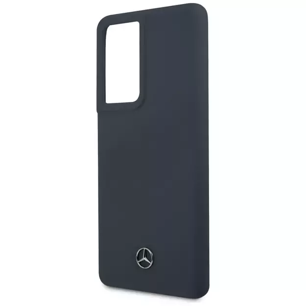 Mercedes MEHCS21LSILNA S21 Ultra G998 niebieski/blue hardcase Silicone Line 12