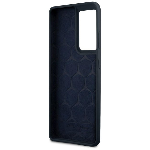 Mercedes MEHCS21LSILNA S21 Ultra G998 niebieski/blue hardcase Silicone Line 6