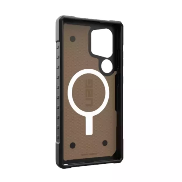 UAG Pathfinder Magnet SE case for Samsung Galaxy S24 Ultra with magnetic module - brown camouflage 2