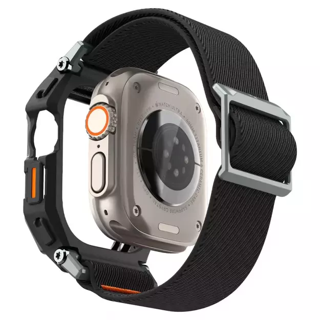 Spigen Lite Fit Pro Case with Strap for Apple Watch Ultra 1 / 2 (49mm) - Matte Black 2