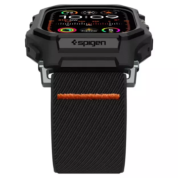 Spigen Lite Fit Pro Case with Strap for Apple Watch Ultra 1 / 2 (49mm) - Matte Black 6