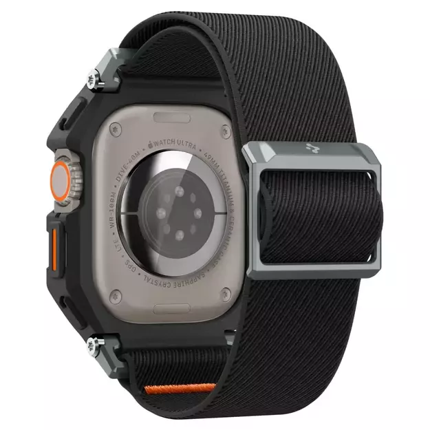 Spigen Lite Fit Pro Case with Strap for Apple Watch Ultra 1 / 2 (49mm) - Matte Black 1
