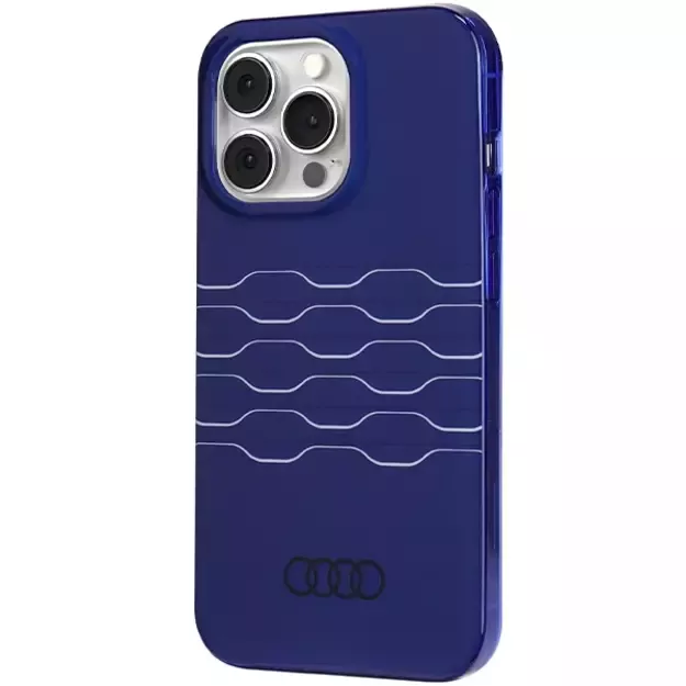 Audi IML MagSafe case for iPhone 13 Pro / 13 - blue 1