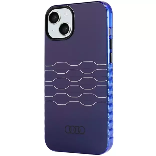 Audi IML MagSafe case for iPhone 15 Plus / 14 Plus - blue 1