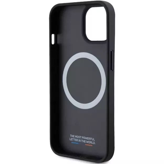 BMW Perforated Twisted Line MagSafe Case for iPhone 15/14/13 - Black 6