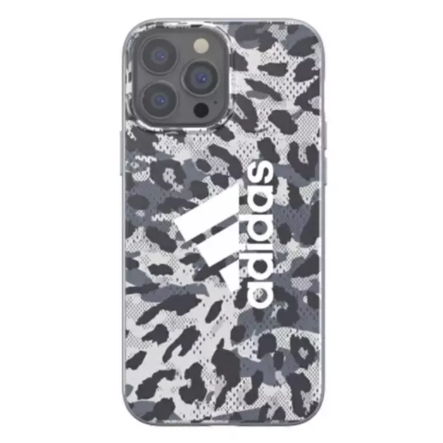 Adidas OR Snap Case Leopard iPhone 13 Pro Max 6,7  szary/grey 47262 7