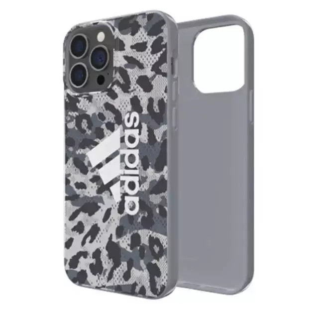 Adidas OR Snap Case Leopard iPhone 13 Pro Max 6,7  szary/grey 47262 12