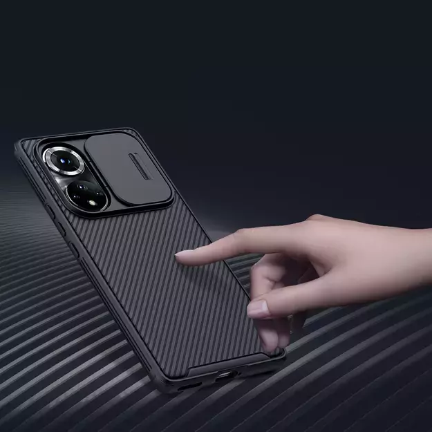 [RETURNED ITEM] Nillkin CamShield Pro Case Armored Case Cover Camera Protector for Honor 50 Pro Black 33