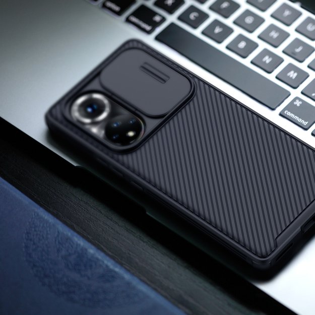 [RETURNED ITEM] Nillkin CamShield Pro Case Armored Case Cover Camera Protector for Honor 50 Pro Black 60