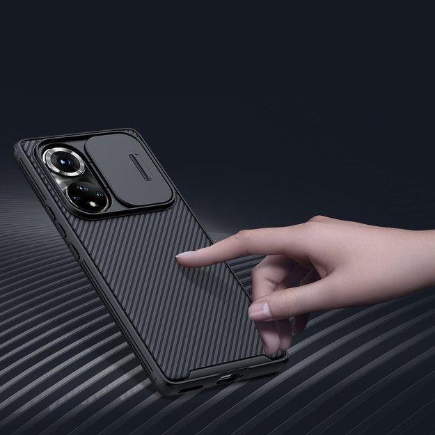 [RETURNED ITEM] Nillkin CamShield Pro Case Armored Case Cover Camera Protector for Honor 50 Pro Black 52