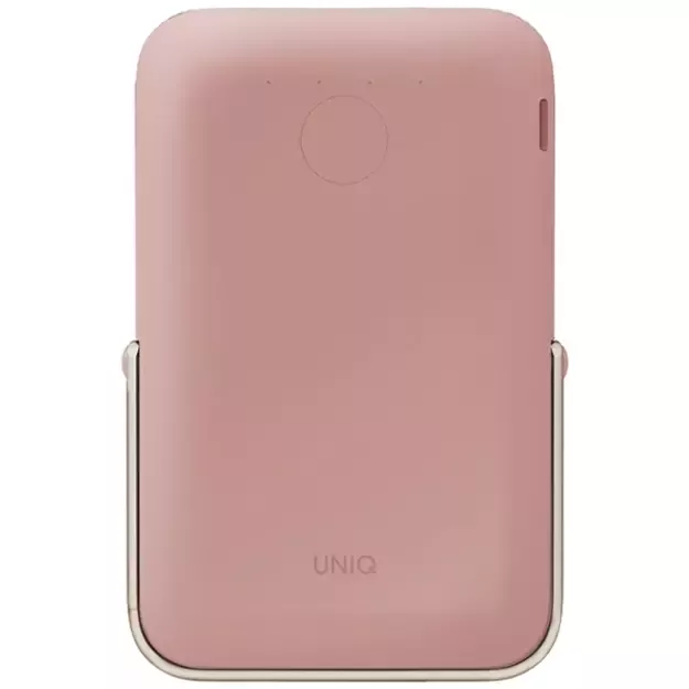 Powerbank Uniq Hoveo magnetic 5000mAh USB-C 20W PD - pink 1