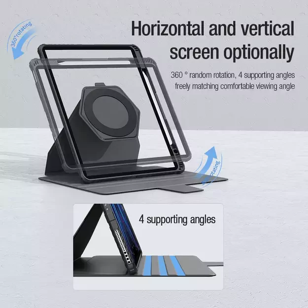 Nillkin Bumper SnapSafe case for iPad Pro 12.9 2020/2021/2022 - blue 8