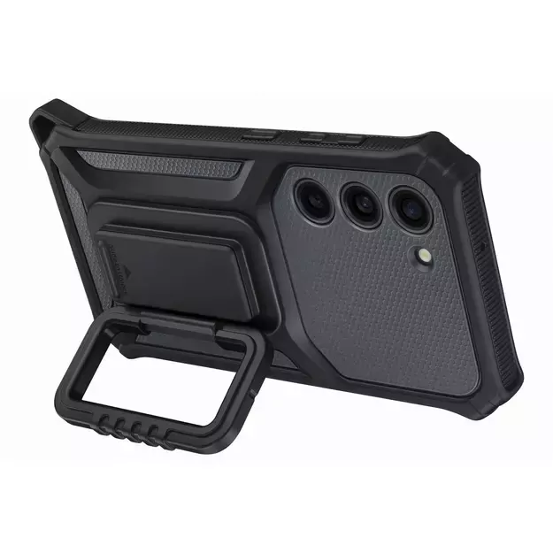 [RETURNED ITEM] Samsung Rugged Gadget Case for Samsung Galaxy S23 Rugged Cover Ring Holder Stand gray (EF-RS911CBEGWW) 13