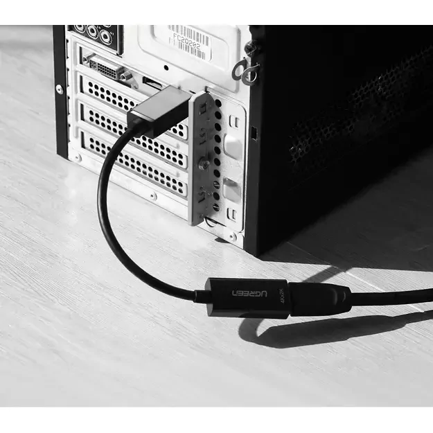 Ugreen Cable Cable from DisplayPort (Male) to HDMI (Female) (Unidirectional) 1080P 60Hz 12bit Black (40362) 4