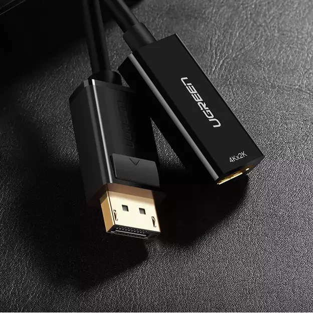 Ugreen Cable Cable from DisplayPort (Male) to HDMI (Female) (Unidirectional) 1080P 60Hz 12bit Black (40362) 8