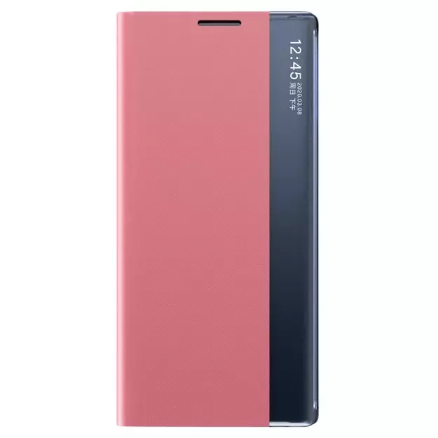Sleep Case Bookcase Type Case with Smart Window for Xiaomi Redmi K40 Pro+ / K40 Pro / K40 / Poco F3 pink 2