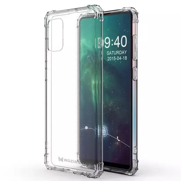 Wozinsky Anti Shock durable case with Military Grade Protection for Samsung Galaxy A72 4G transparent 2
