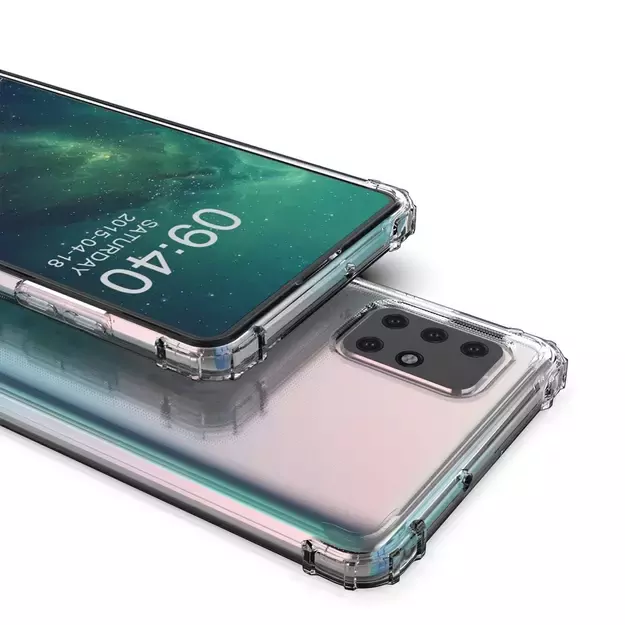 Wozinsky Anti Shock durable case with Military Grade Protection for Samsung Galaxy A72 4G transparent 5