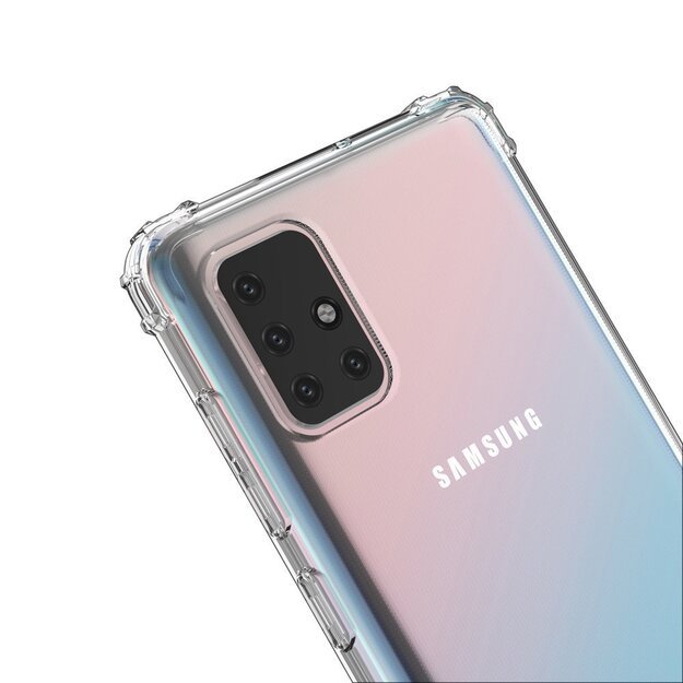 Wozinsky Anti Shock durable case with Military Grade Protection for Samsung Galaxy A72 4G transparent 14