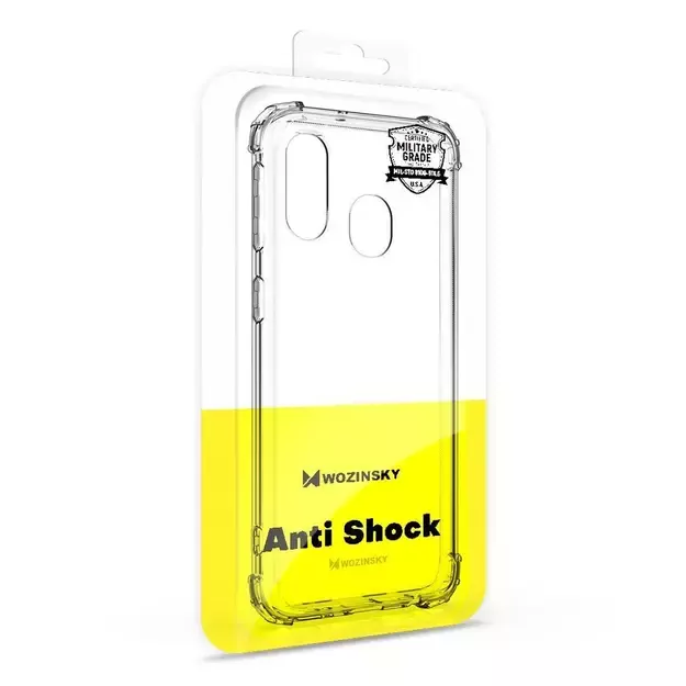 Wozinsky Anti Shock durable case with Military Grade Protection for Samsung Galaxy A72 4G transparent 4