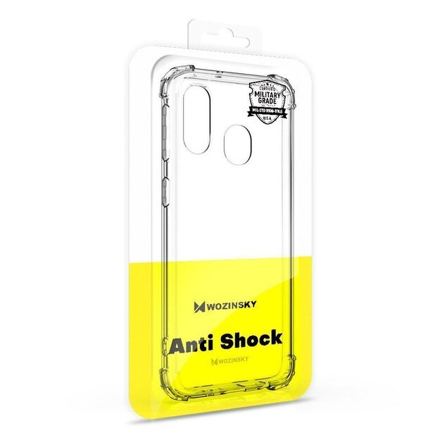 Wozinsky Anti Shock durable case with Military Grade Protection for Samsung Galaxy A72 4G transparent 15