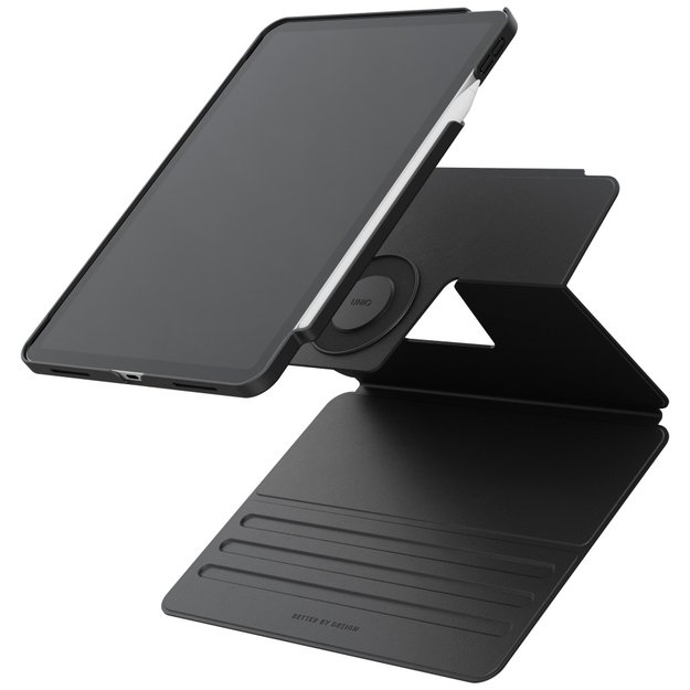 Uniq Rovus Snapmount Magnetic 360 Rotating Detachable case for iPad Air 13&quot  2024 / 2025 - black 4