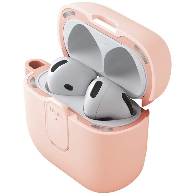Uniq Clyde Lock Case for AirPods 4 - Pink 1
