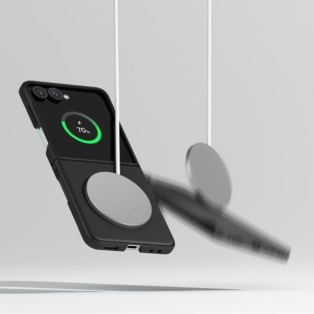 Ringke Onyx Magnetic MagSafe Case for Samsung Galaxy Z Flip 7 - Black 7