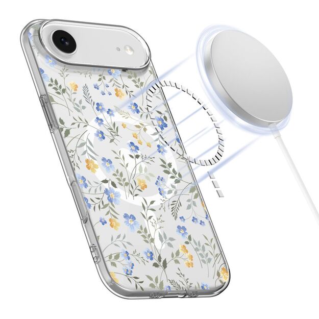 Tech-Protect FlexAir MagSafe Case for iPhone 17 Air - Daisies with Leaves 1