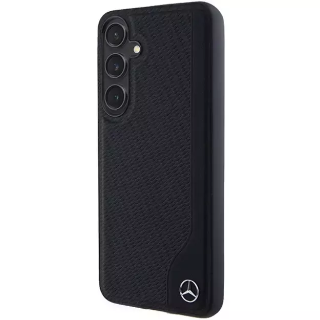 Mercedes Leather Debossed Line MagSafe case for Samsung Galaxy S24+ - black 8
