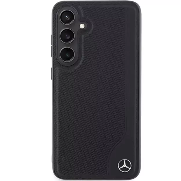 Mercedes Leather Debossed Line MagSafe case for Samsung Galaxy S24+ - black 9