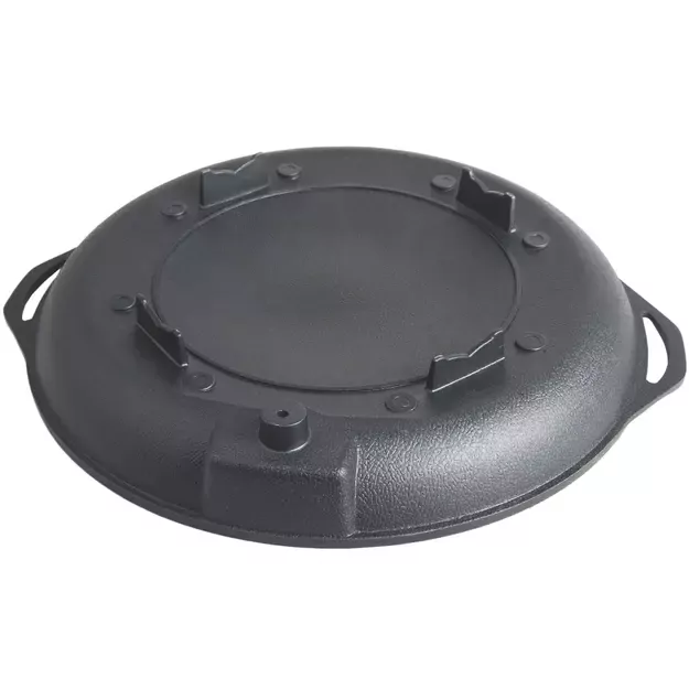 Grill grate and grill pan for a gas camping stove and grill 4