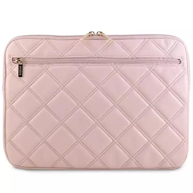 Guess Quilted 4G cover for a 14&quot  laptop - pink 2