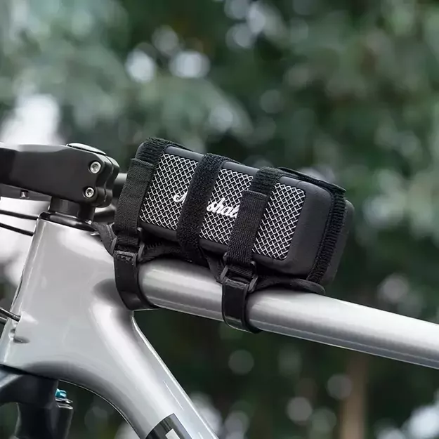Rockbros 50210064001 bicycle strap with Velcro for Bluetooth speaker or water bottle - black 2