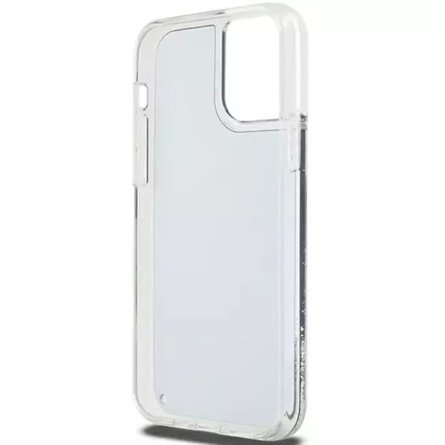 DKNY Liquid Glitter Big Logo iPhone 12 Pro/12 Case - Black 6