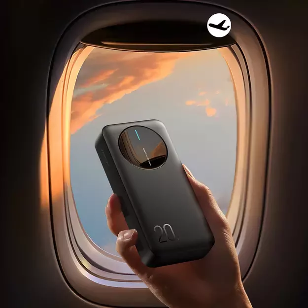 Powerbank Joyroom JR-PBF14 20000mAh 2.4A 2x USB-A 1x USB-C - black 12