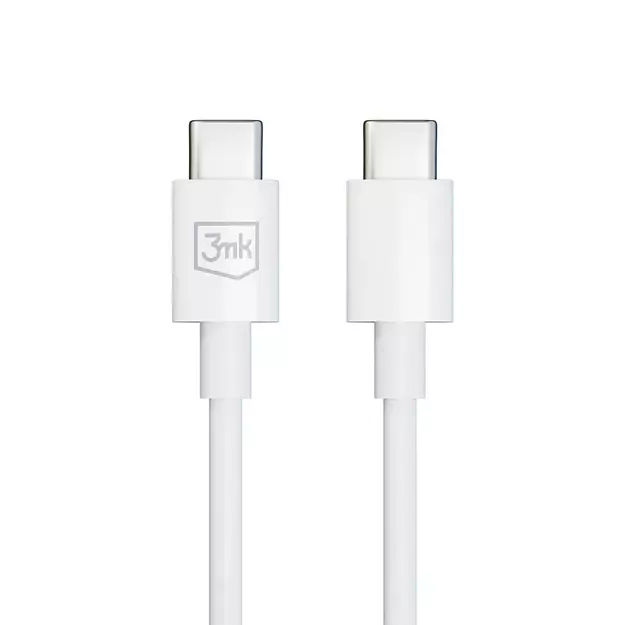 3mk Hyper Cable USB-C / USB-C 100W 1.2m - white 7