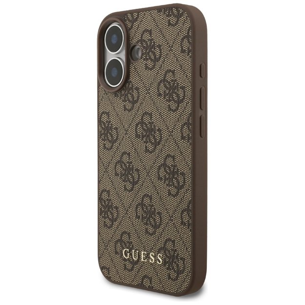 Guess 4G Classic Case for iPhone 17 - Brown 1