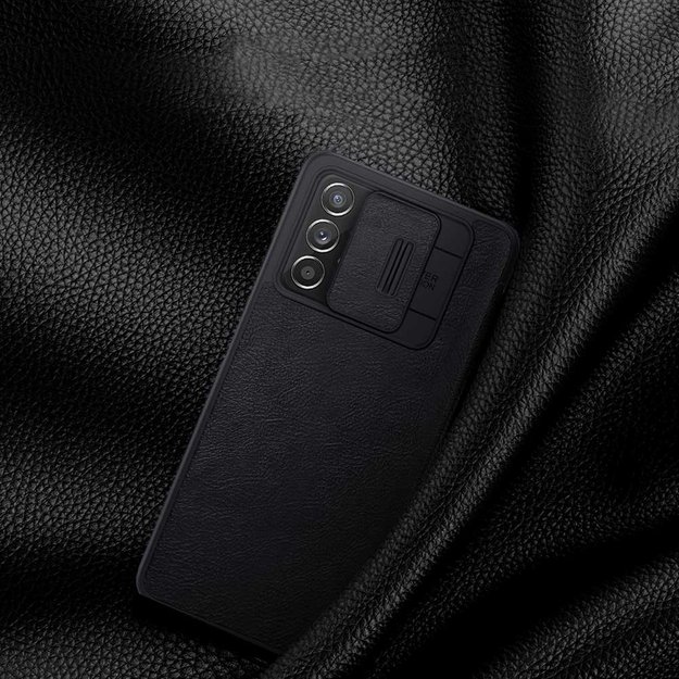 Nillkin Qin leather holster case for Samsung Galaxy A73 black 24