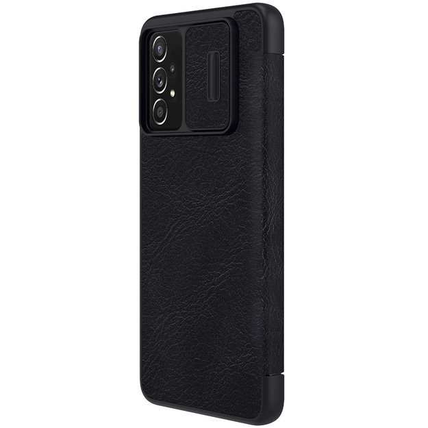 Nillkin Qin leather holster case for Samsung Galaxy A73 black 19