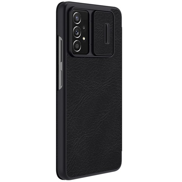 Nillkin Qin leather holster case for Samsung Galaxy A73 black 22