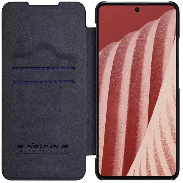 Nillkin Qin leather holster case for Samsung Galaxy A73 black 3