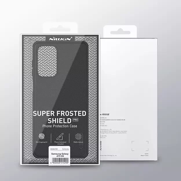 Nillkin Super Frosted Shield Pro durable case cover for Samsung Galaxy A73 blue 20