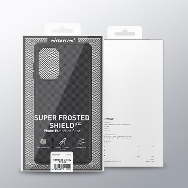 Nillkin Super Frosted Shield Pro durable case cover for Samsung Galaxy A73 blue 4