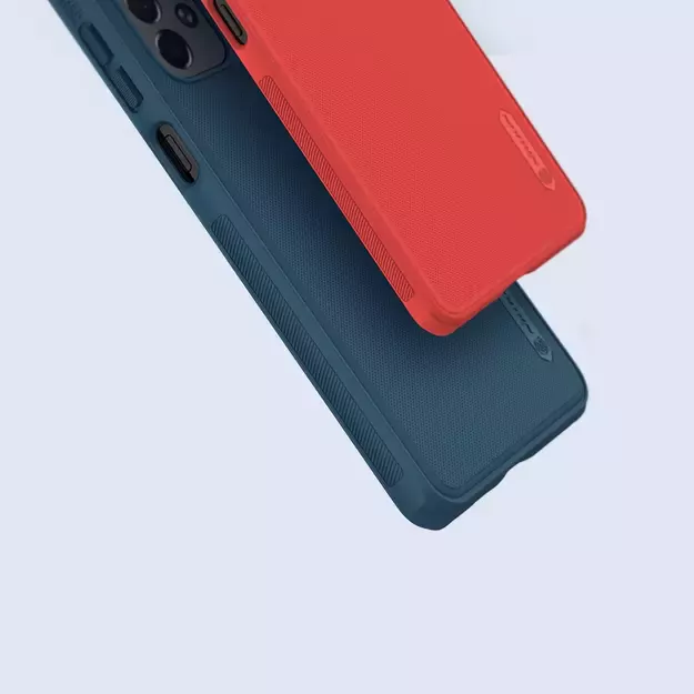 Nillkin Super Frosted Shield Pro durable case cover for Samsung Galaxy A73 blue 26