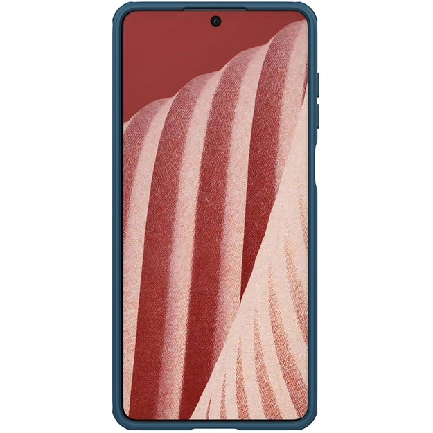 Nillkin Super Frosted Shield Pro durable case cover for Samsung Galaxy A73 blue 2