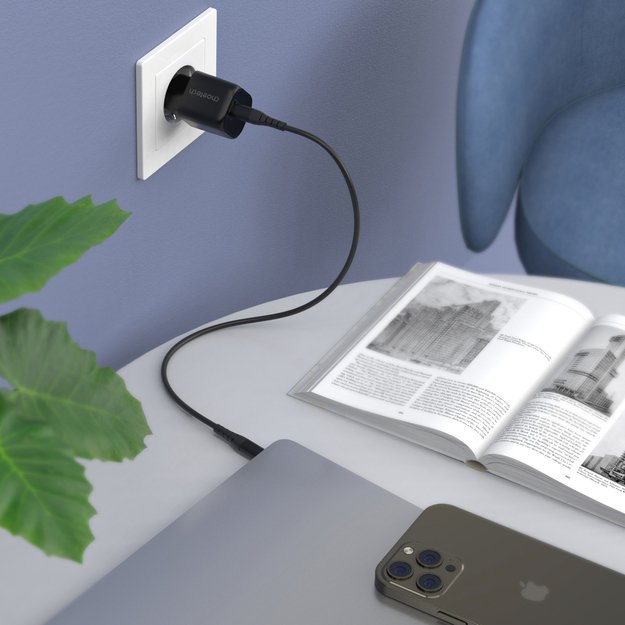 Choetech GaN USB charger Type C PD 30W black (PD5007) 10