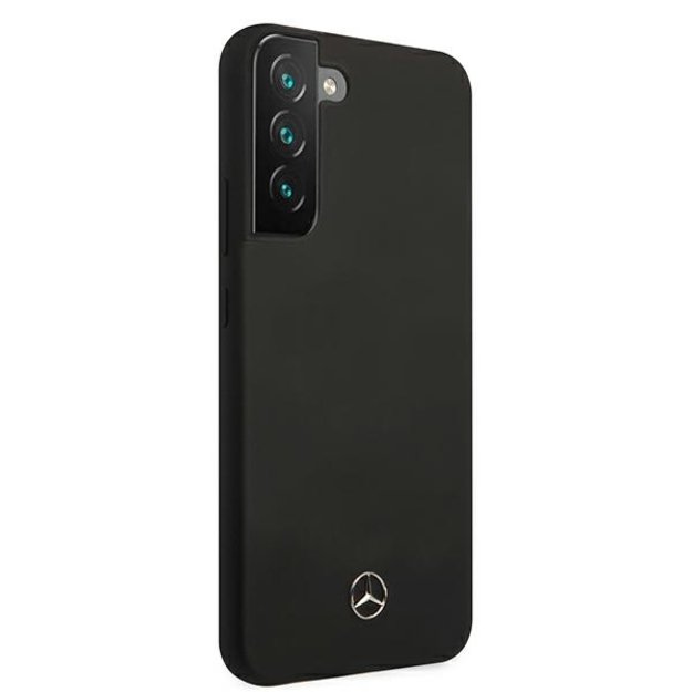 Mercedes MEHCS22SSILBK S22 S901 czarny/black hardcase Silicone 10
