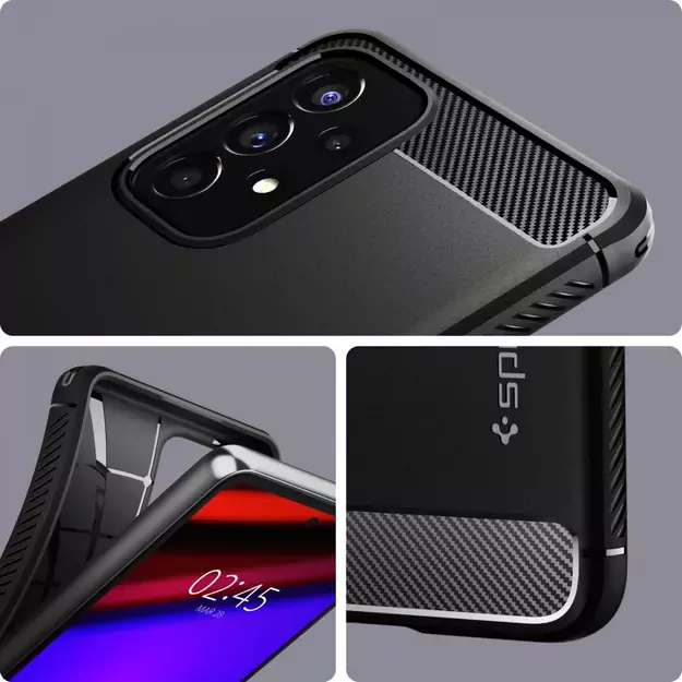 Spigen Rugged Armor Case for Samsung Galaxy A53 5G - Matte Black 5